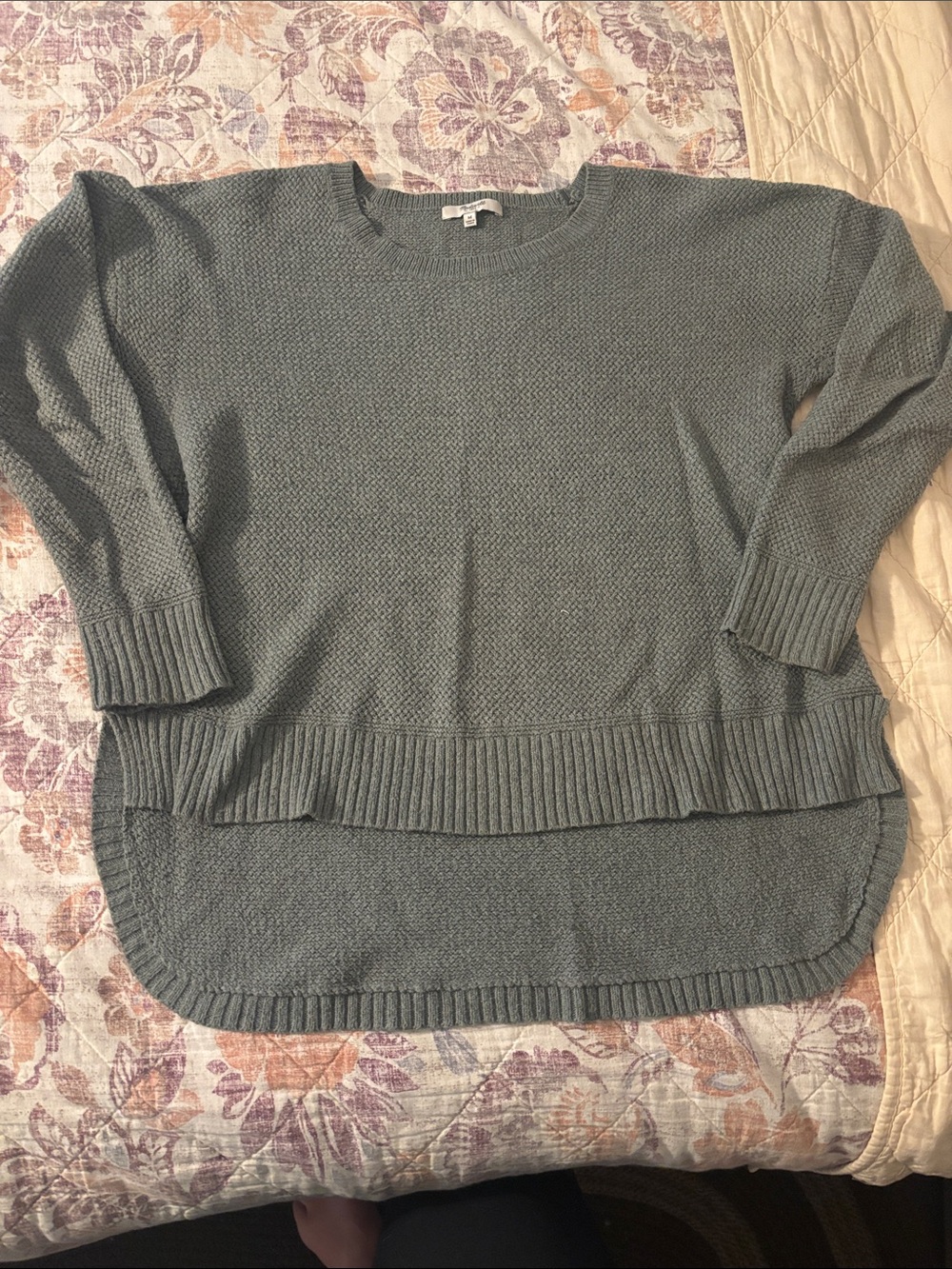 Cozy Lightweight Crewneck Sweater - Green